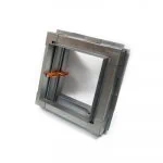 Square Fire Damper with Frame