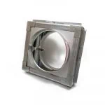 Circular Fire Damper with Frame