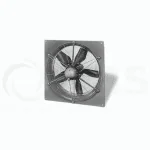 Helios HQW-630/4 Square Plate Axial Fan 630mm dia, 4-pole, 1 phase