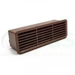 Airbrick with Backdraught Shutter - Brown