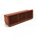 Airbrick with Backdraught Shutter -204 x 60mm - Terracotta