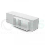 Airbrick Adapter - 110 x 54mm to W210 x H69mm plastic airbrick